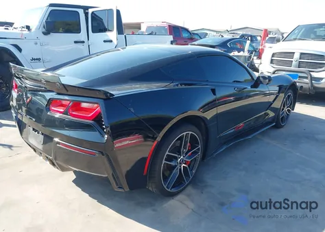 2017 Chevrolet Corvette Stingray Z51 from USA, damaged, VIN 1G1YM2D70H5114145